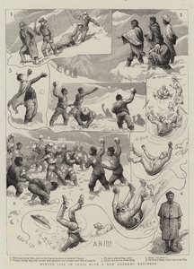 Winterleven in India met een nieuw Goorkha-regiment door Charles J. Staniland